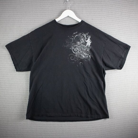 Coors Light Mystery Mansion Black Faded Tee Mens - Picture 1 of 7